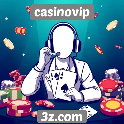 Avaliação de suporte ao cliente no site casinovip