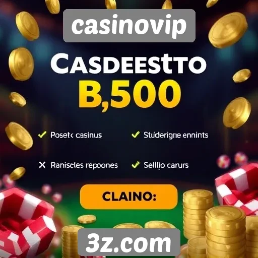 Benefícios do cadastro e bônus disponíveis no casinovip